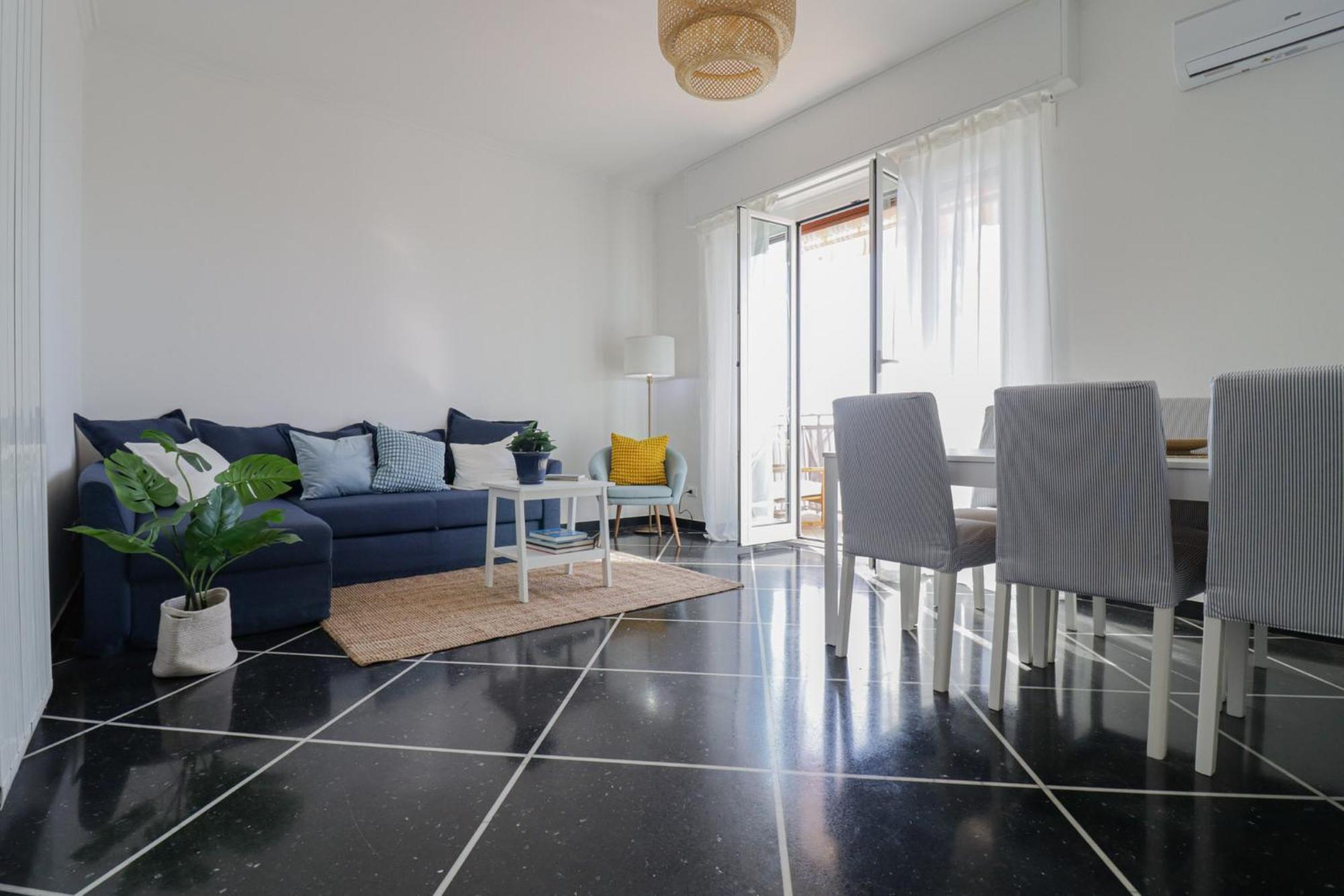 Appartamento 186 - Casa Aureliana Vista Mare A 100 Metri Dal Mare E - Parcheggio Gratis Incluso Lavagna